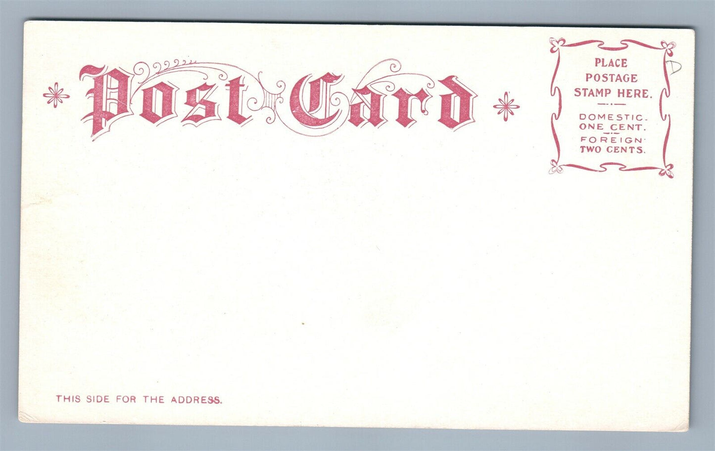 NIAGARA AMERICAN FALLS FROM GOAT ISLAND ANTIQUE POSTCARD by ARTHUR LIVINGSTON