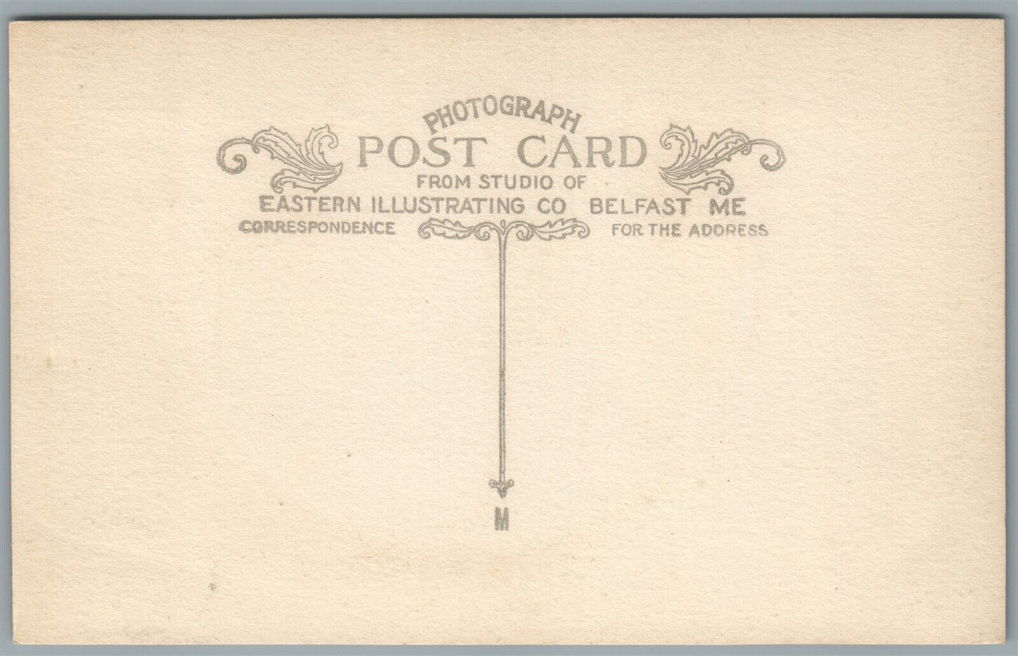 MARION MA EDWARD HAMBLIN COTTAGE ANTIQUE REAL PHOTO POSTCARD RPPC