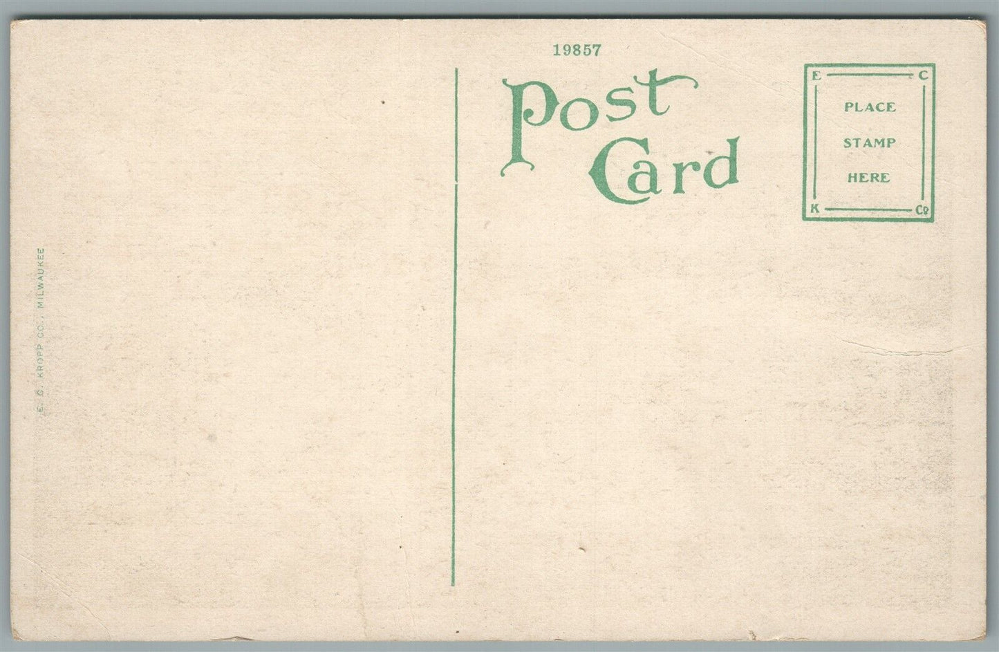 ORLANDO FL ORANGE AVE. ANTIQUE POSTCARD