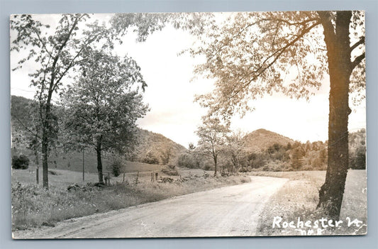 ROCHESTER VT VINTAGE REAL PHOTO POSTCARD RPPC