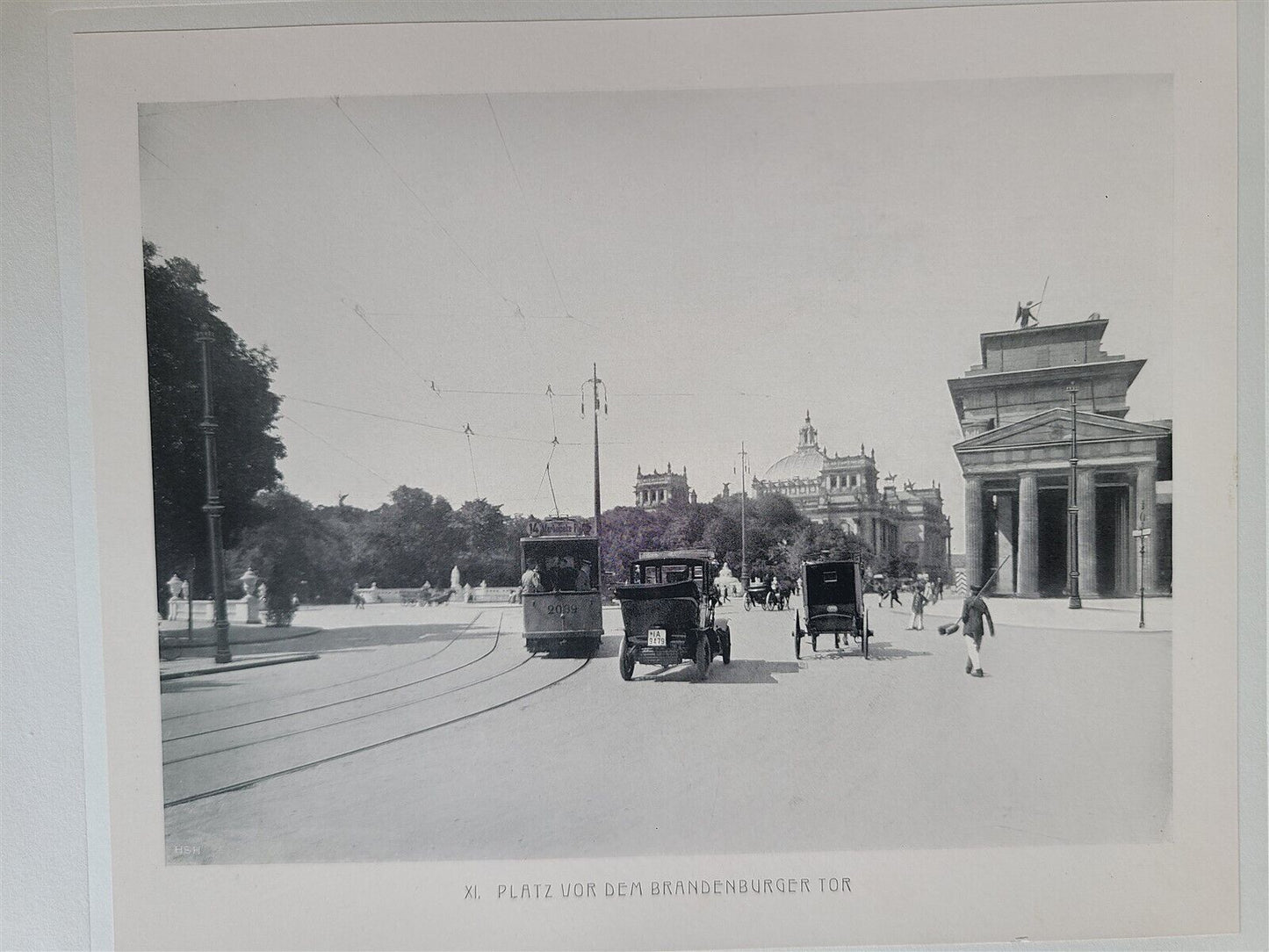 1911 DIE GROSSE BERLINER STRASSENBAHN UND NEBENBAHNEN antique PHOTO ILLUSTRATED