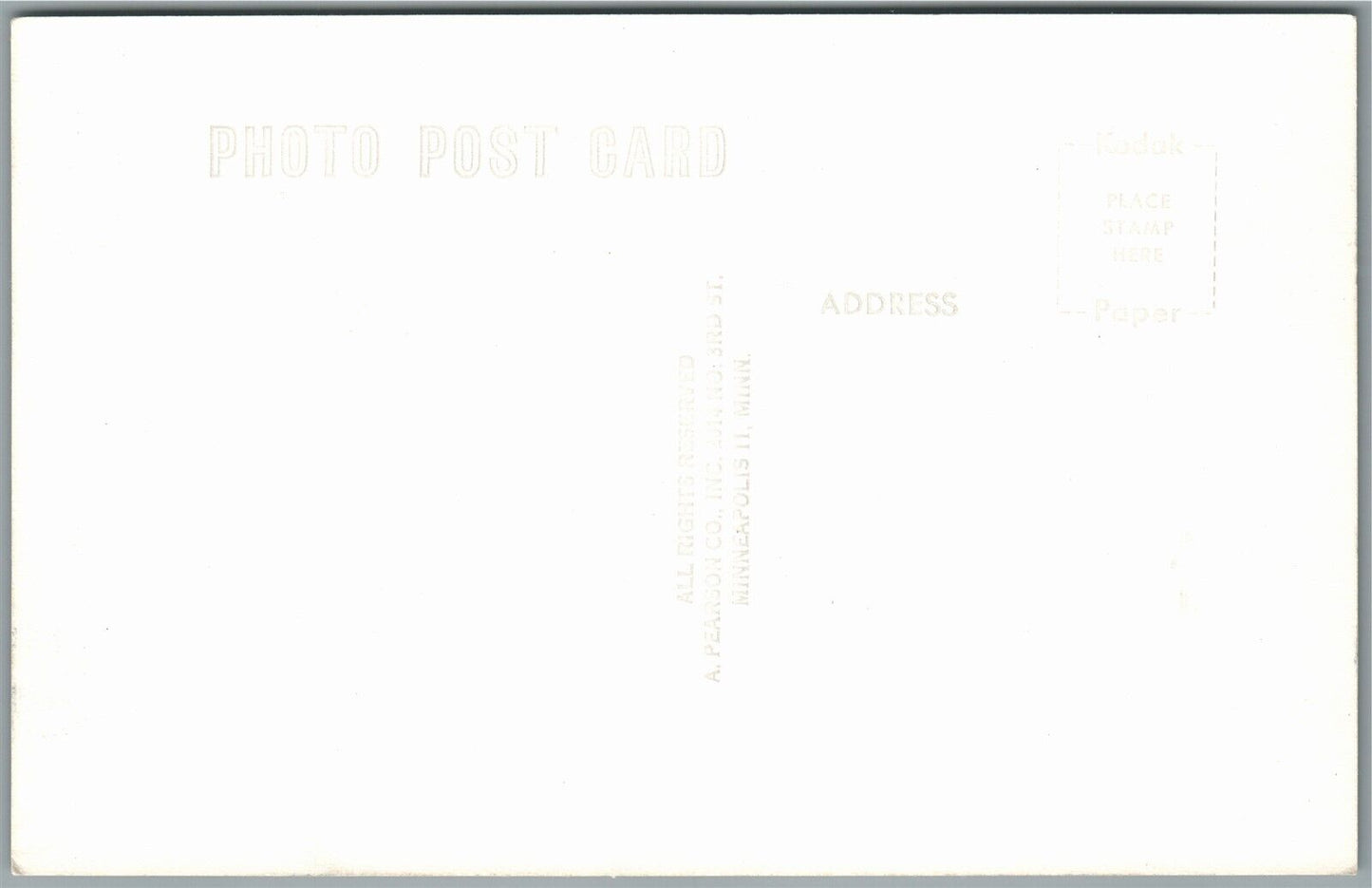 BUFFALO MN ST. JOHN'S CHURCH VINTAGE REAL PHOTO POSTCARD RPPC