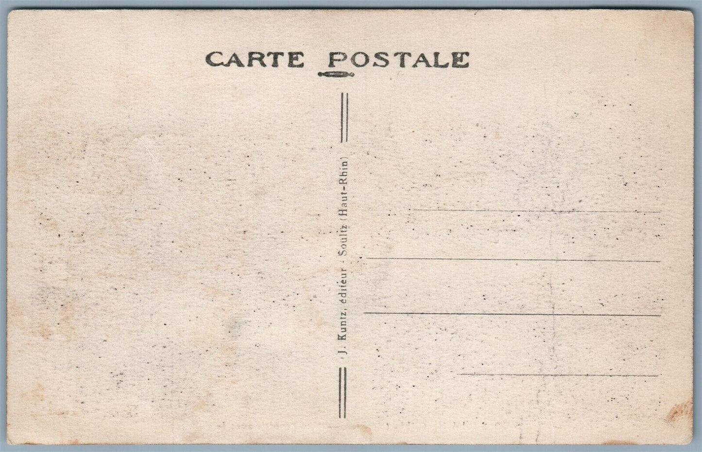 SIGOLSHEIM commune in Haut-Rhin department FRANCE ANTIQUE POSTCARD