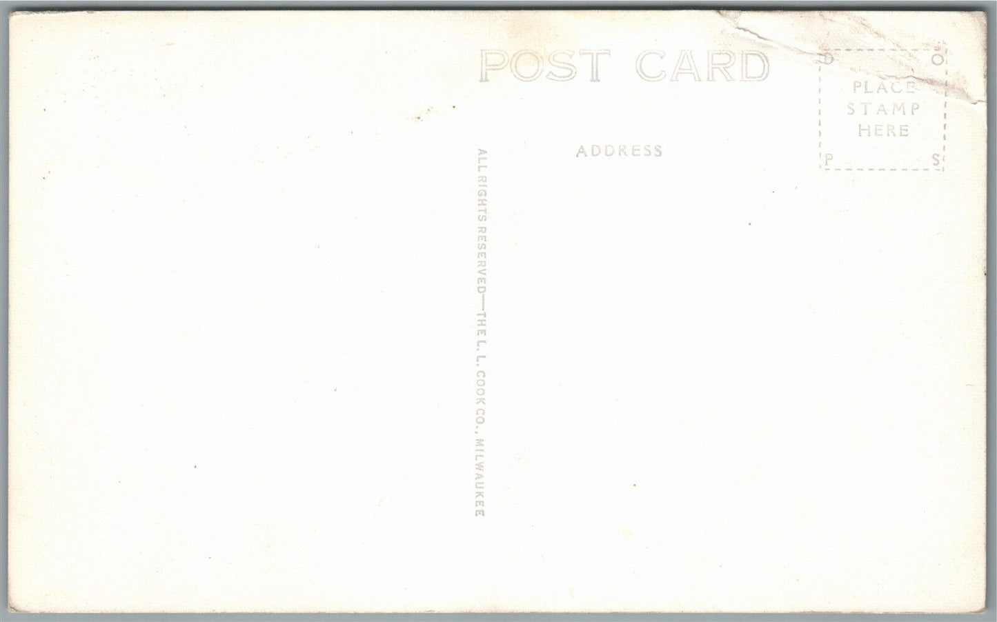 WASHINGTON IA HIGH SCHOOL VINTAGE REAL PHOTO POSTCARD RPPC