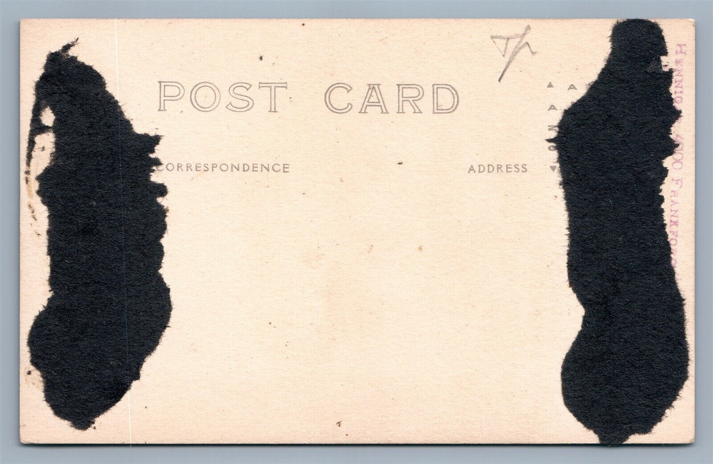 BALLET DANCER ANTIQUE REAL PHOTO POSTCARD RPPC