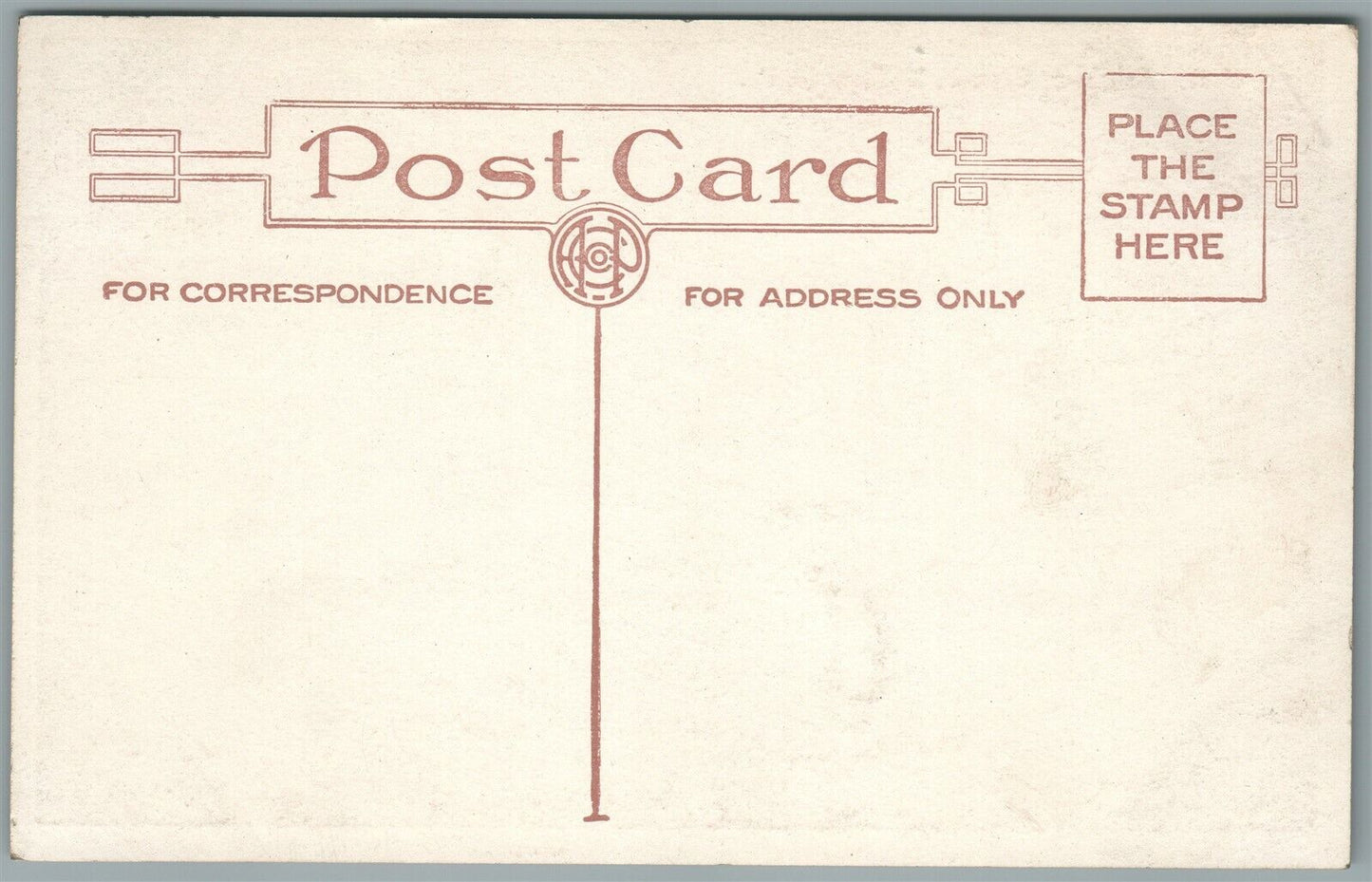 HOLLSOPPLE PA UNITED BRETHREN CHURCH ANTIQUE POSTCARD