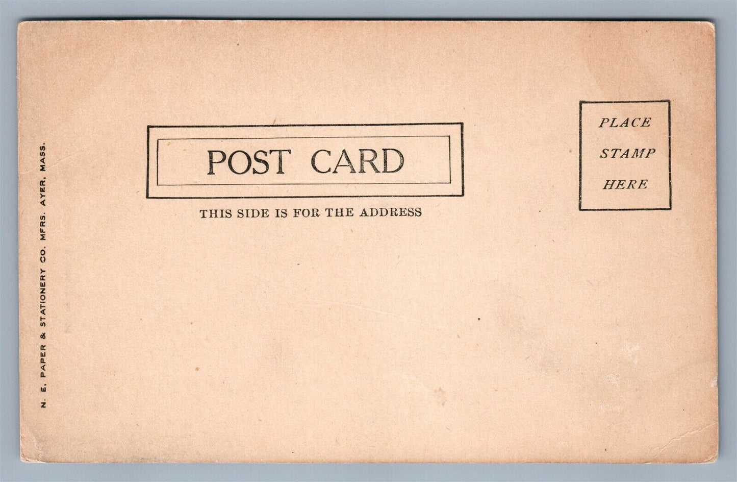 GRAFTON MA SOUTH STREET ANTIQUE UNDIVIDED POSTCARD