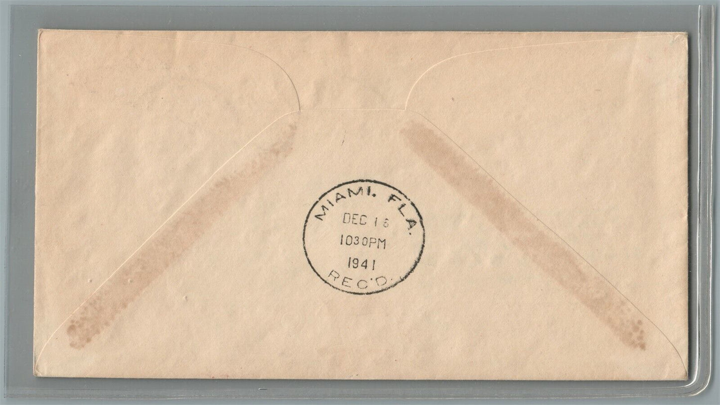 BELGIAN CONGO AFRICA to DENVER USA 1941 VINTAGE COVER w/ STAMPS