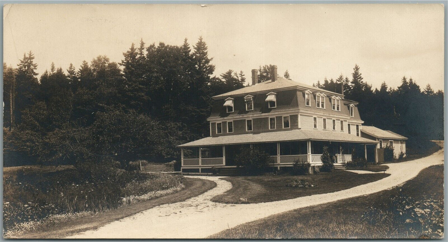 HERRICK'S ME HOME VINTAGE REAL PHOTO POSTCARD RPPC