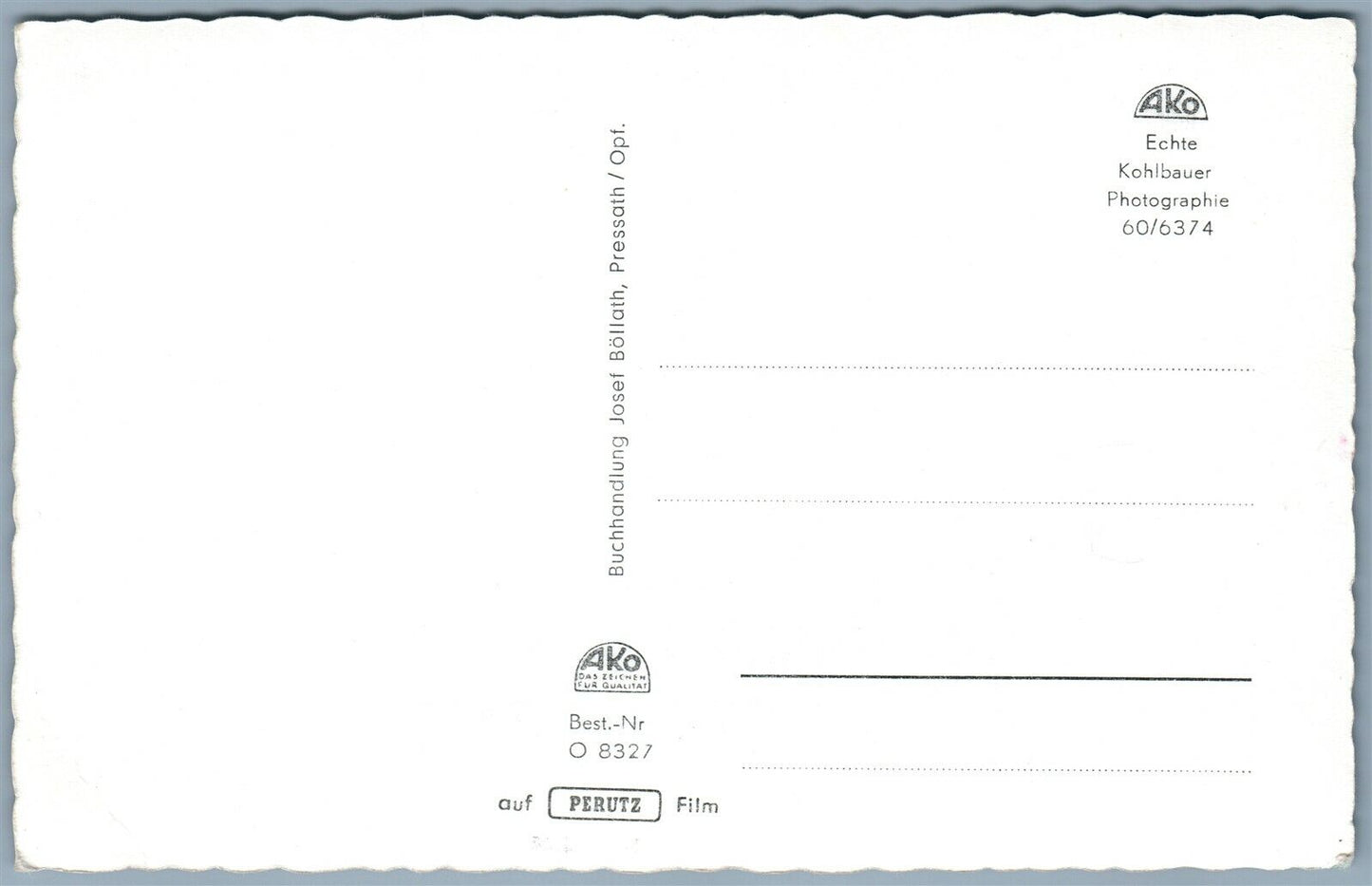 PRESSATH GERMANY VINTAGE REAL PHOTO POSTCARD RPPC