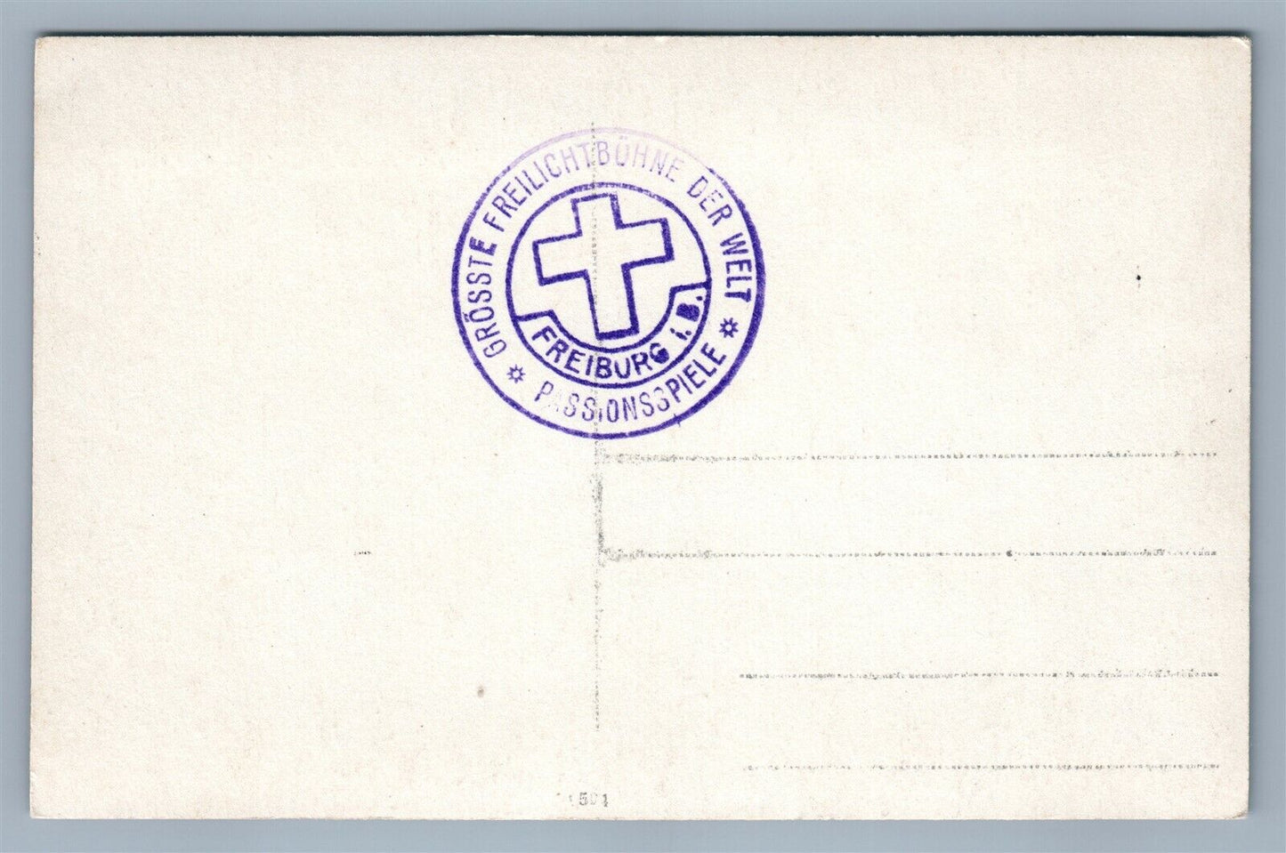 Freiburg im Breisgau GERMANY OPEN AIR THEATRE ANTIQUE REAL PHOTO POSTCARD RPPC