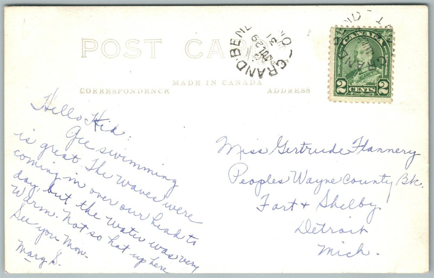 GRAND BENT CANADA FISHING EXAGGERATED ANTIQUE REAL PHOTO POSTCARD RPPC