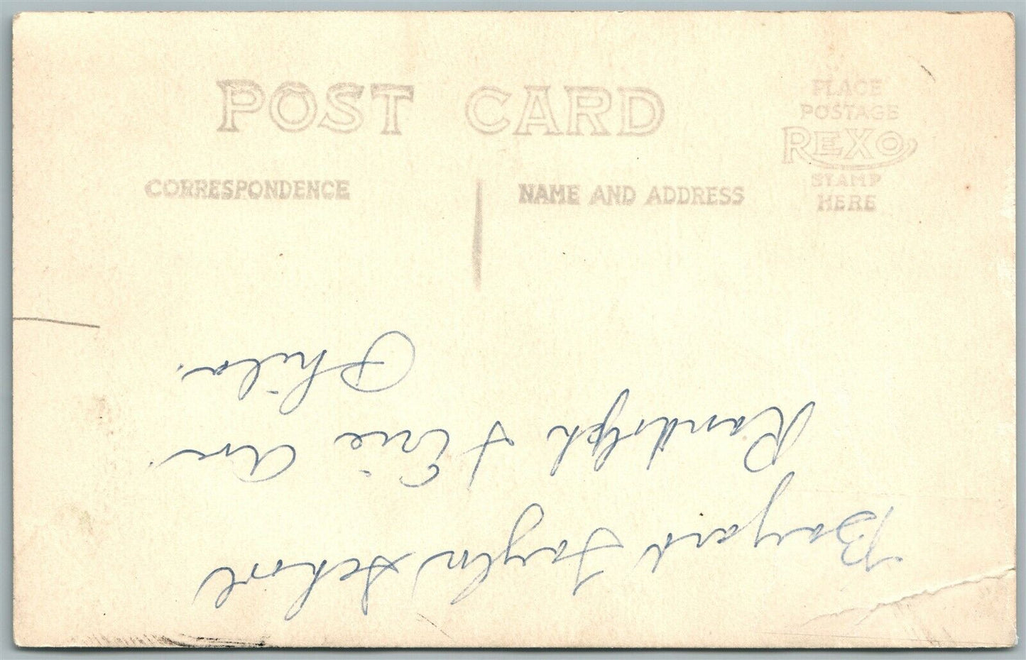 PHILADELPHIA PA BAYARD TAYLOR SCHOOL ANTIQUE REAL PHOTO POSTCARD RPPC