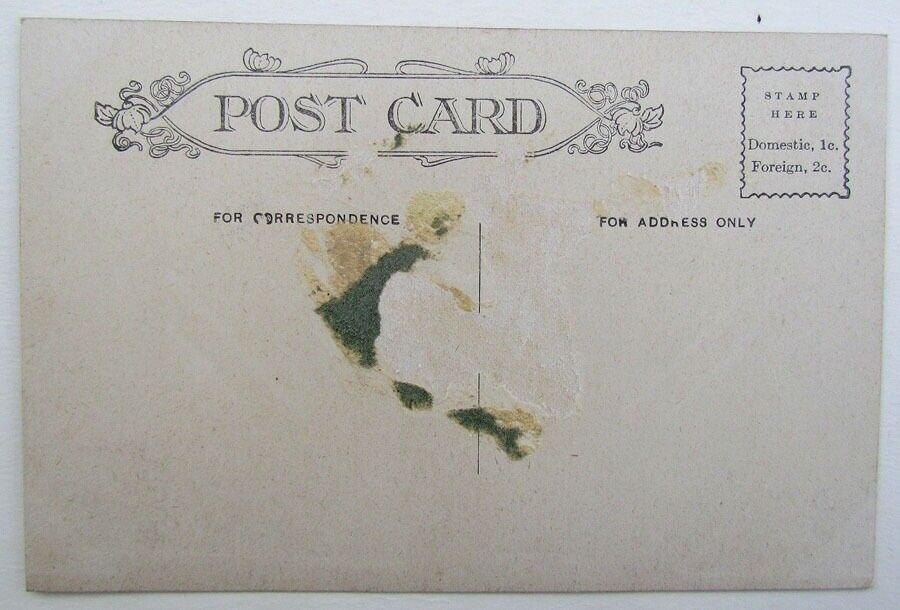 UNION STATION COLUMBUS OH railroad railway train depot Ohio ANTIQUE POSTCARD