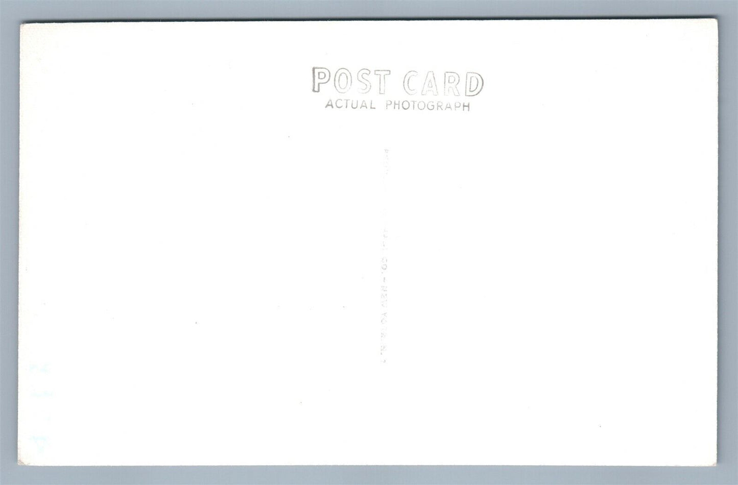 LA QUARDIA AIRPORT QUEENS NY VINTAGE REAL PHOTO POSTCARD RPPC