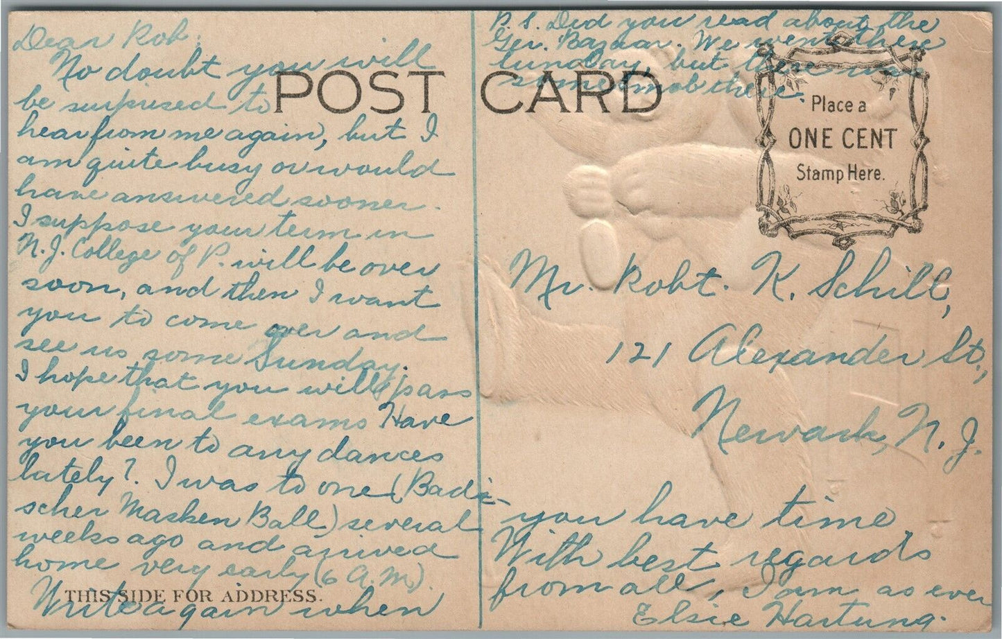 IS MARRIAGE A FAILURE BEAR FAMILY COMIC ANTIQUE POSTCARD