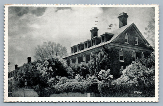 YORKTOWN VA NELSON HOUSE VINTAGE POSTCARD