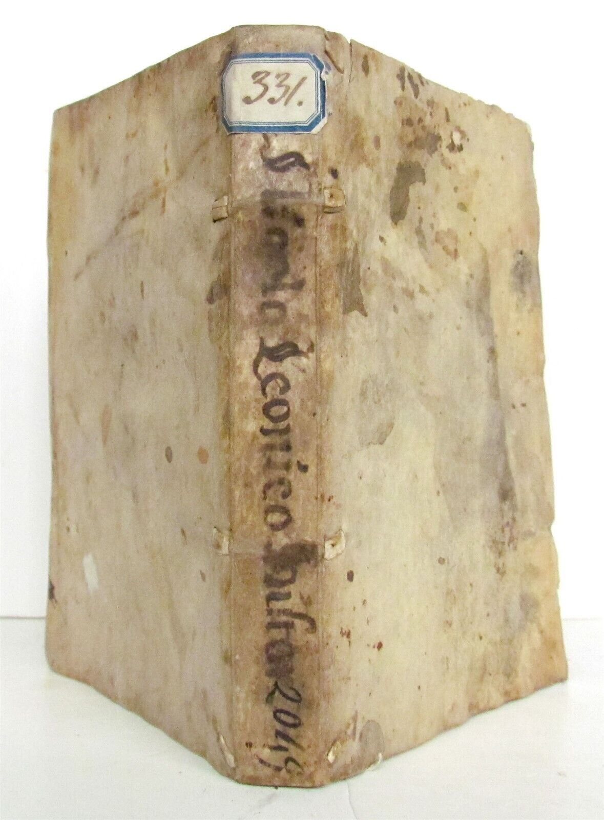 1544 LI TRE LIBRI DE NICOLO LEONICO DE VARIE HISTORIE antique 16th cent. VELLUM