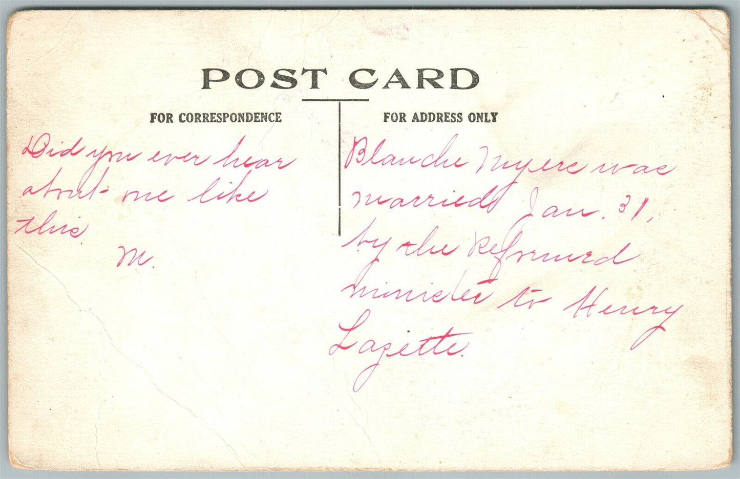 EXAGGERATED FISHING ANTIQUE POSTCARD THE ONE THAT GOT AWAY