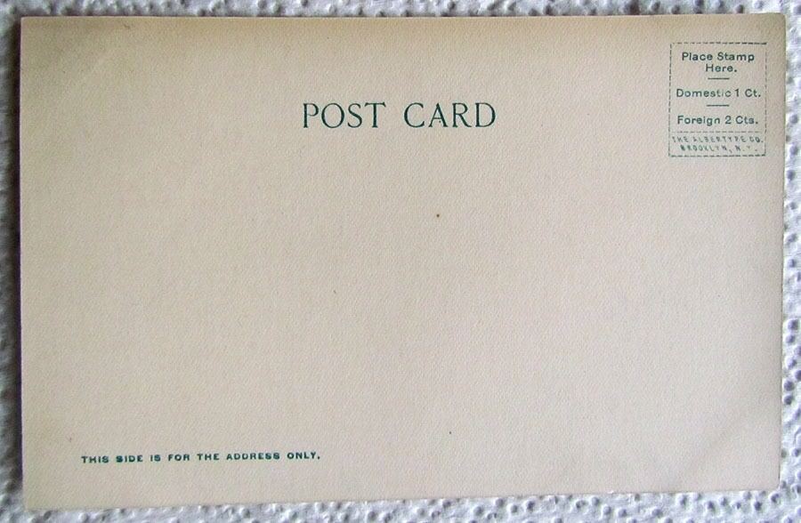 FORTRESS MONROE VA POST CHAPEL ANTIQUE UNDIVIDED POSTCARD