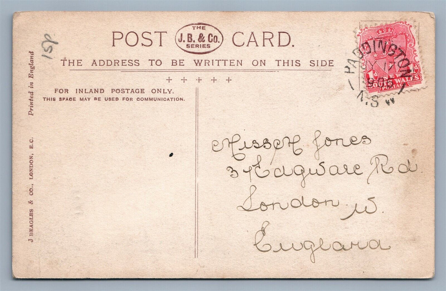 EDWARDIAN COMEDY ACTOR LOUIS BRADFIELD ANTIQUE REAL PHOTO POSTCARD RPPC