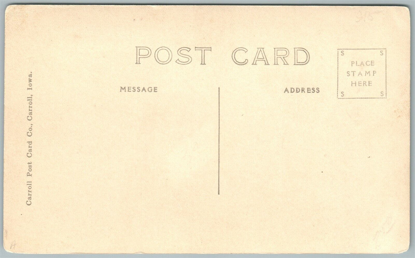 WEST BEND IA THE REV. AT WORK on GROTTO ANTIQUE REAL PHOTO POSTCARD RPPC