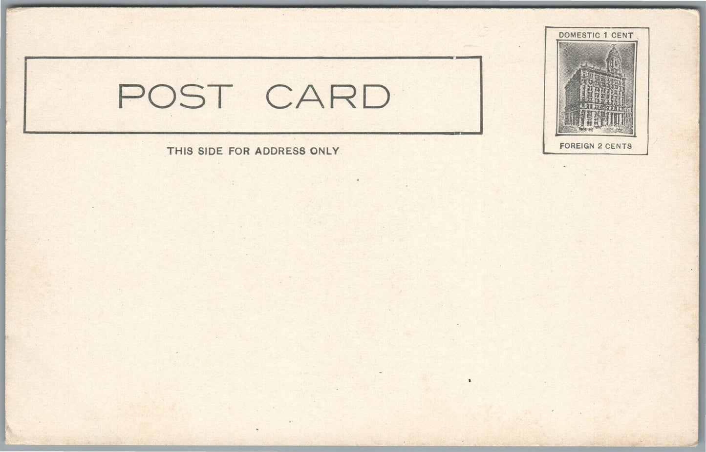 BROOKLYN NY KINGS CO. SAVINGS INST., B'WAY & BEDFORD AVE. ANTIQUE POSTCARD