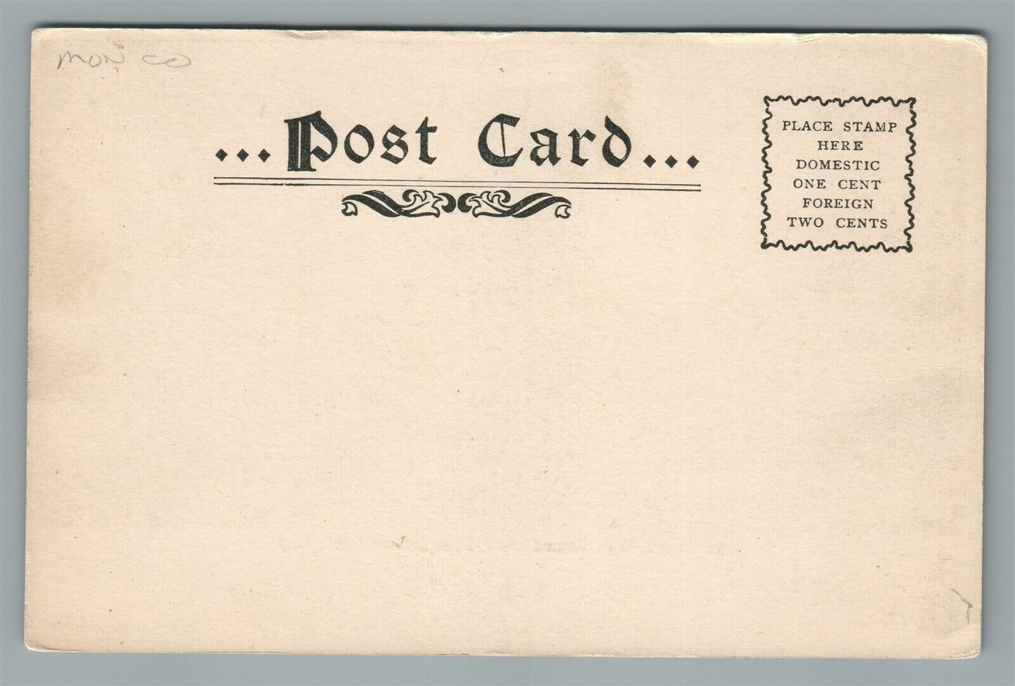 ASBURY PARK NJ BEACH FRONT FROM FISHING PIER ANTIQUE POSTCARD