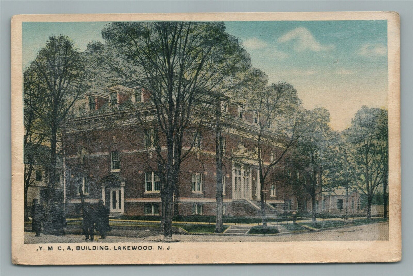 LAKEWOOOD NJ YMCA ANTIQUE POSTCARD