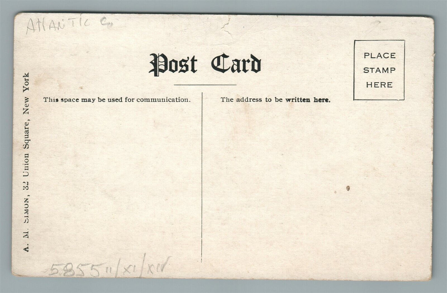 LANDISVILLE NJ STATE ROAD ANTIQUE POSTCARD