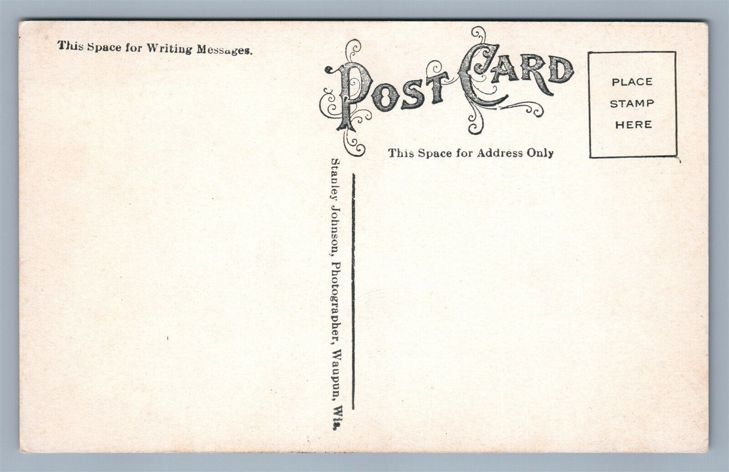 GILBERTVILLE MA DUCK HUNTING EXAGGERATED ANTIQUE POSTCARD