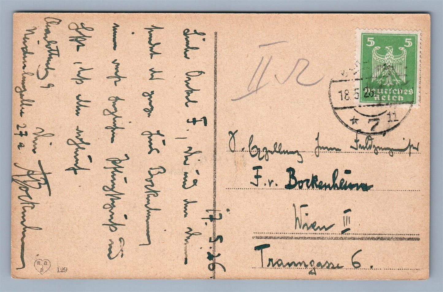 BERLIN GERMANY BELLE ALIANCEPLATZ EINGANG FRIEDRICHSTRASSE ANTIQUE POSTCARD