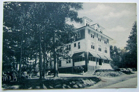 VINTAGE POSTCARD CRYSTAL SPRINGS LODGE HENDERSONVILLE N.C.