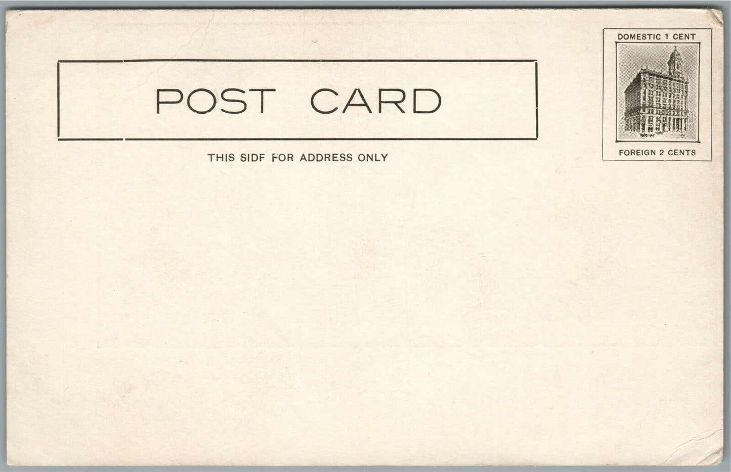 BROOKLYN NY YOUNG WOMEN'S CHRISTIAN ASSOCIATION BUILDING ANTIQUE POSTCARD