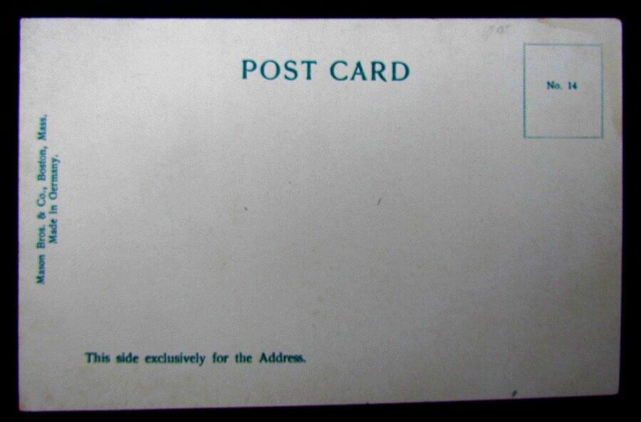 VINTAGE POSTCARD - DUDLEY STREET TERMINAL BOSTON MA railway railroad train DEPOT