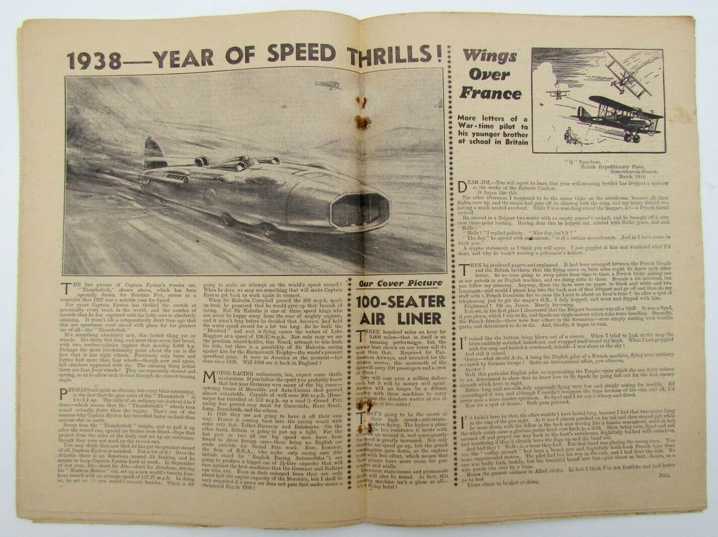 THE MODERN BOY February 1938 VINTAGE BRITISH MAGAZINE No. 522 Vol. 21