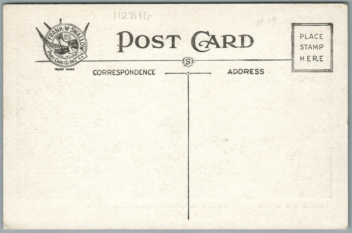 RAYMOND NH RAILROAD STATION RAILWAY TRAIN DEPOT ANTIQUE POSTCARD