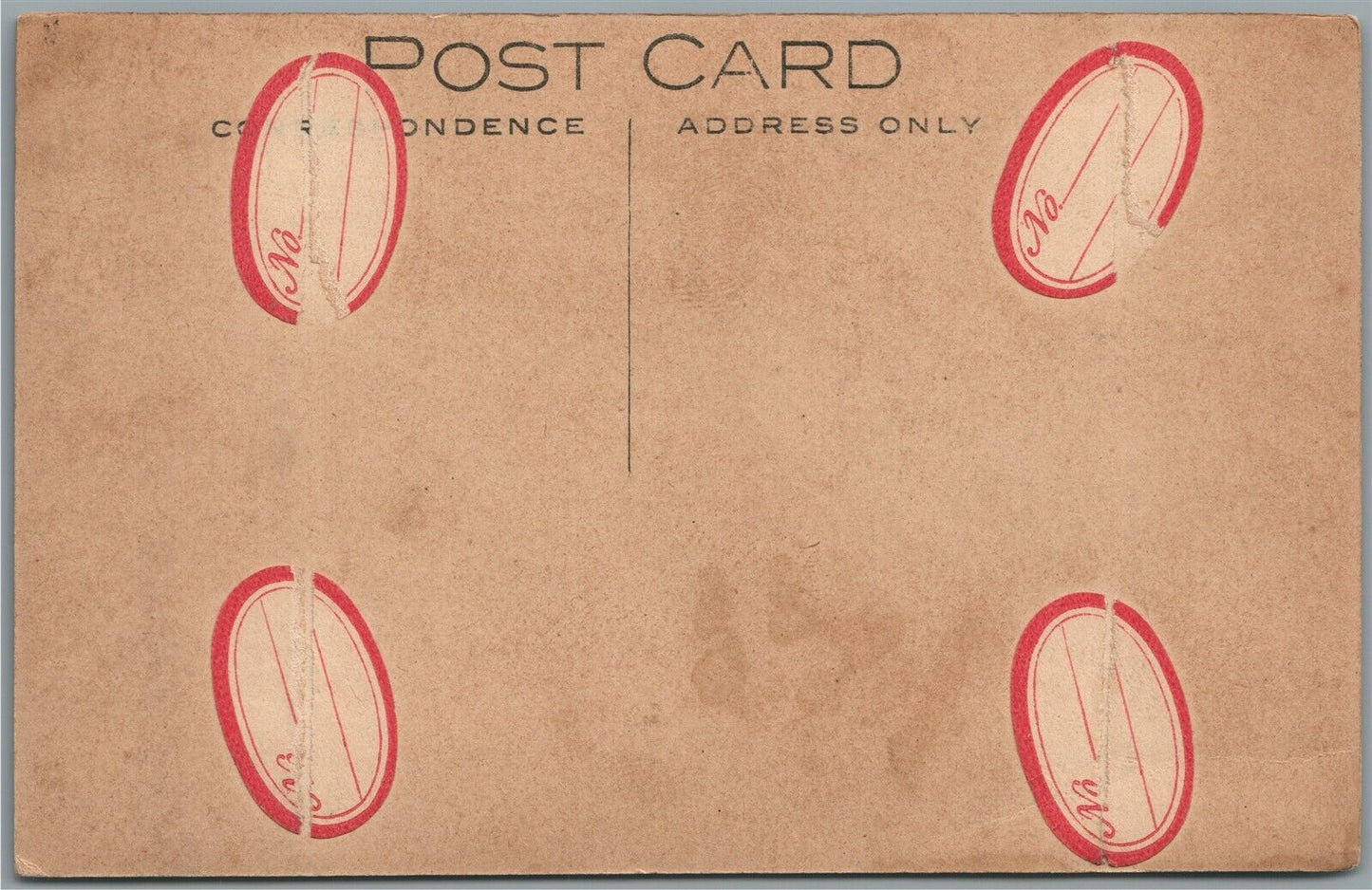 OWLS HEAD ME SCENE ANTIQUE REAL PHOTO POSTCARD RPPC