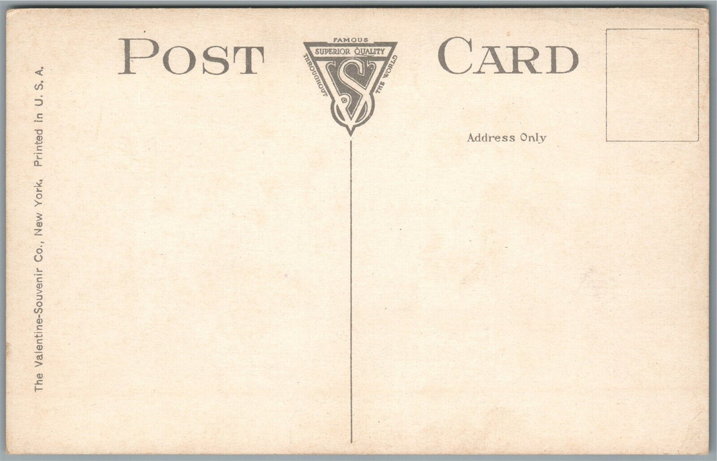 HANOVER PA SOLDIERS' MONUMENT ANTIQUE POSTCARD