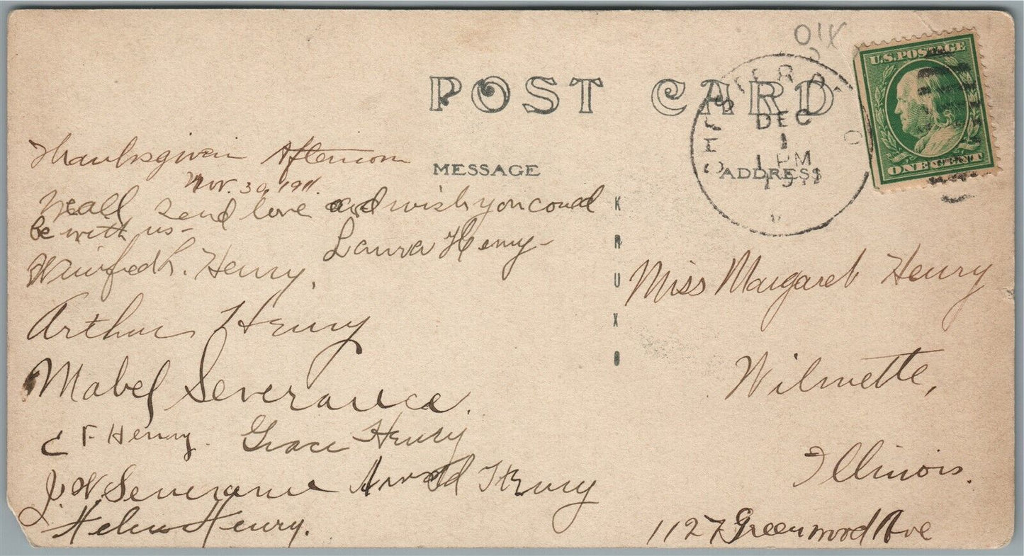 CHESTER VT 59 MAIN STREET ANTIQUE REAL PHOTO POSTCARD RPPC