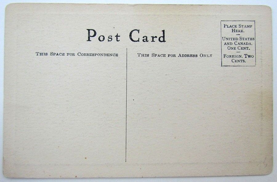 VINTAGE POSTCARD RAILROAD STATION NEAR PITTSBURGH PENNSYLVANIA railway train