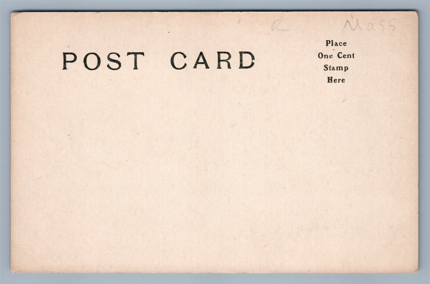 BLANDFORD MA VILLAGE STREET METHODIST CHURCH ANTIQUE POSTCARD
