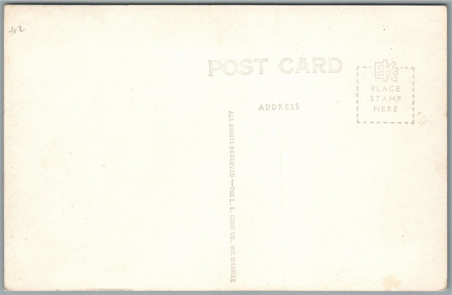 GRINNELL IA COLLEGE MEN'S DORMITORIES ANTIQUE REAL PHOTO POSTCARD RPPC