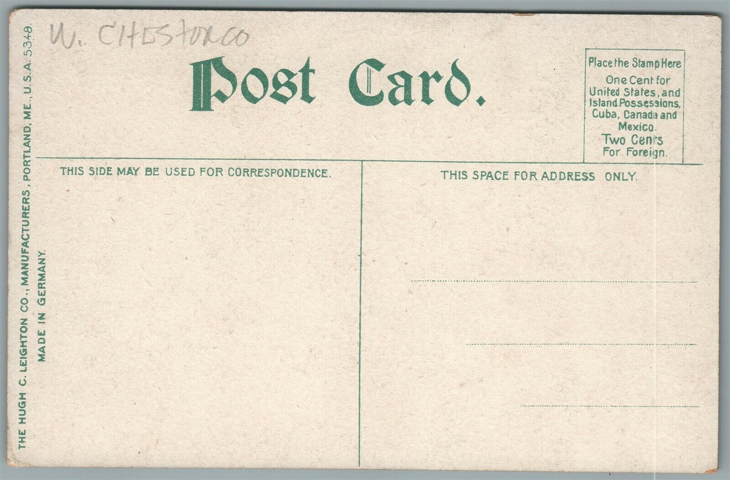 PEEKSKILL NY MILITARY STATE CAMP ANTIQUE POSTCARD