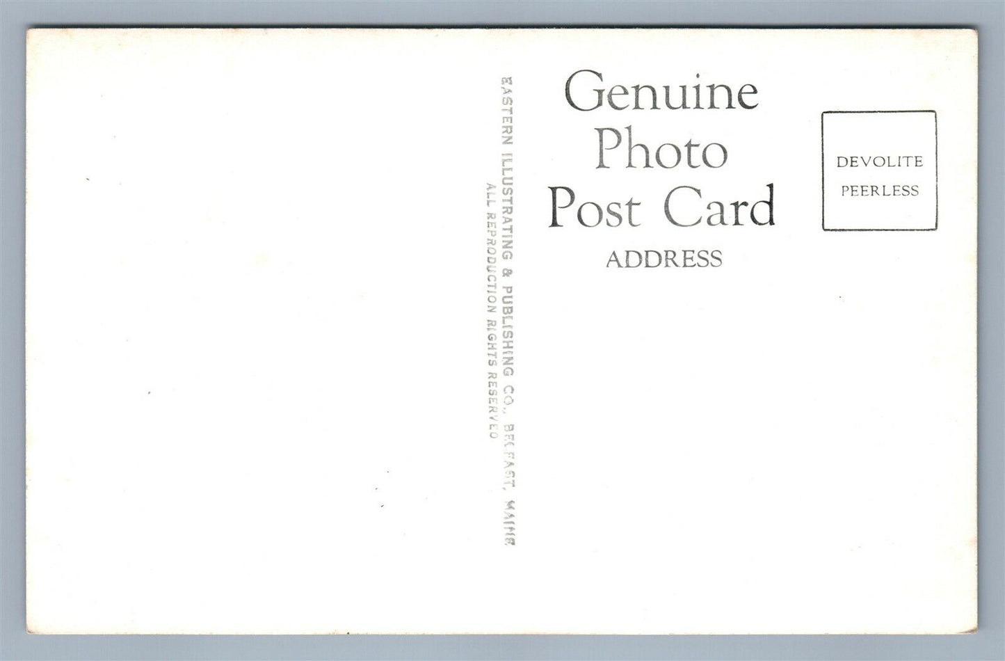 SCARBORO ME DANISH VILLAGE VINTAGE REAL PHOTO POSTCARD RPPC