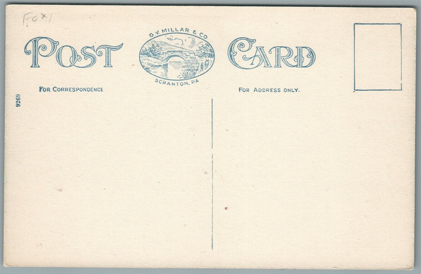 ST. CLAIR PA NORTH SECOND STREET ANTIQUE POSTCARD