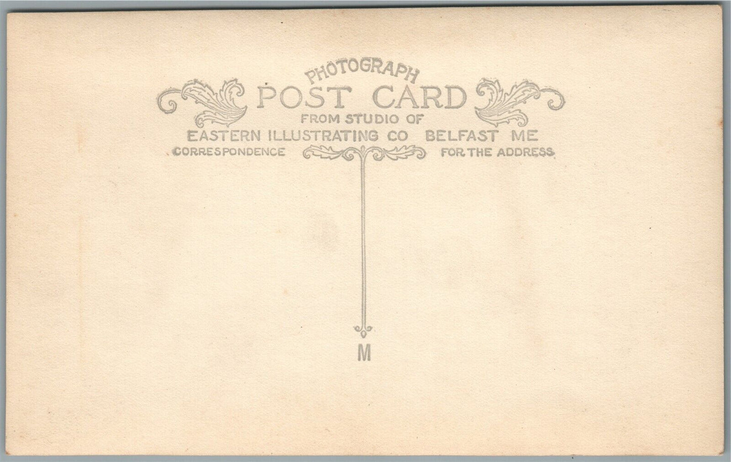 FRANKLIN VT CAMP PATTEN LAKE CARMI ANTIQUE REAL PHOTO POSTCARD RPPC