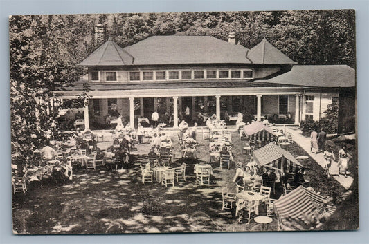 HOMESTEAD HOTEL HOT SPRINGS VA CASINO LAWA VINTAGE POSTCARD