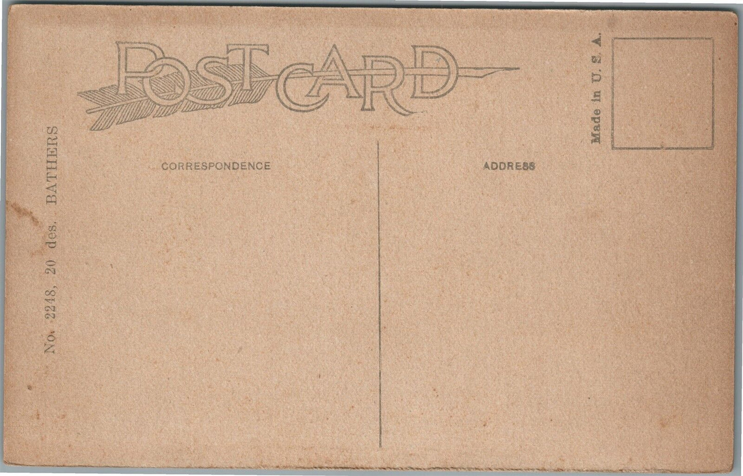 DANIELSVILLE PA GREETINGS ANTIQUE POSTCARD