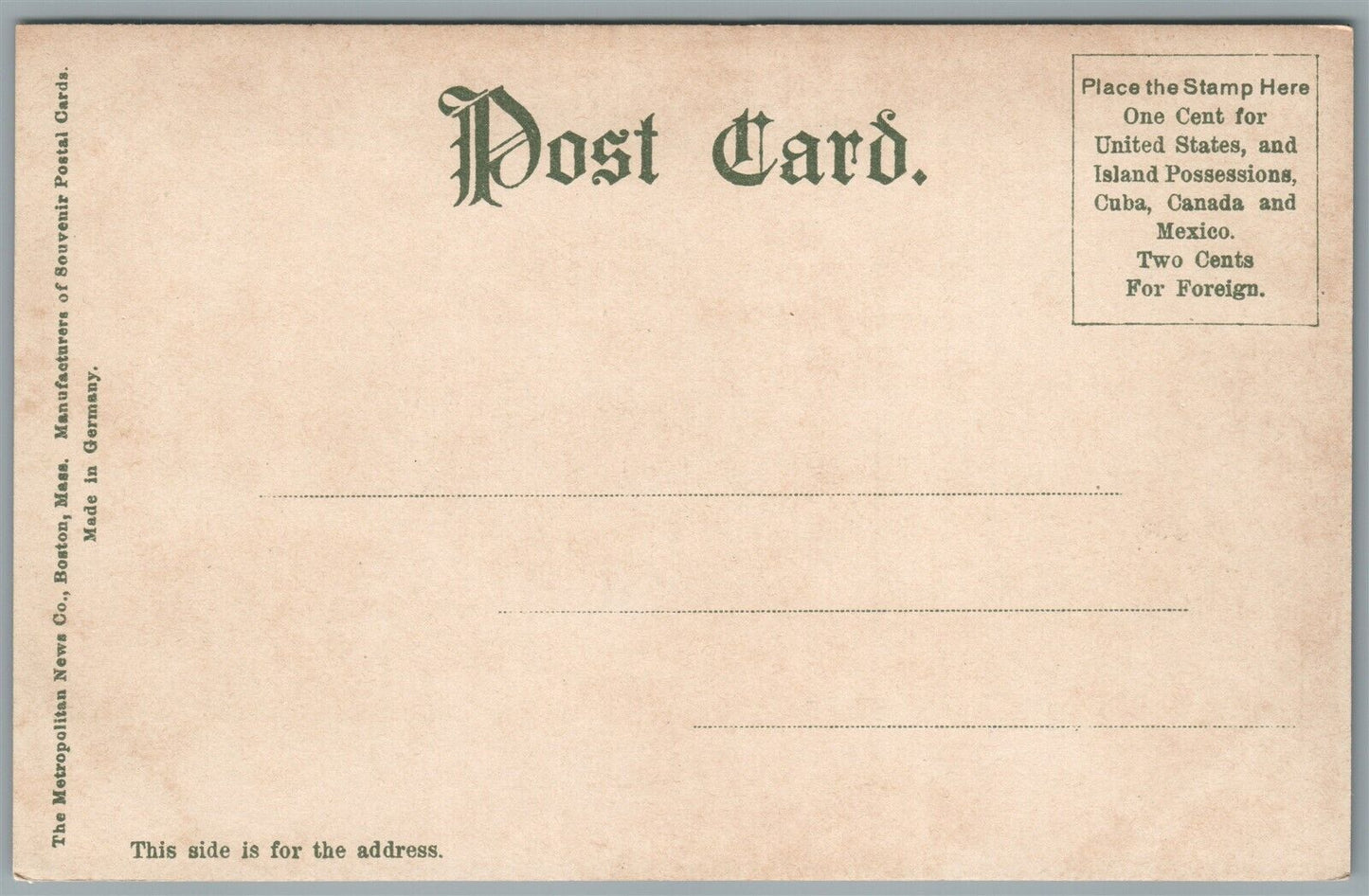 NEWBURYPORT MA OLD CHAIN BRIDGE ANTIQUE POSTCARD